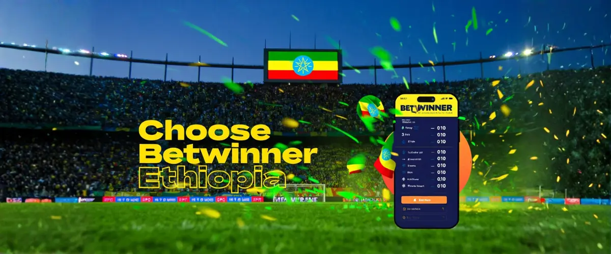 BetWinner brand banner — sports betting and casino features